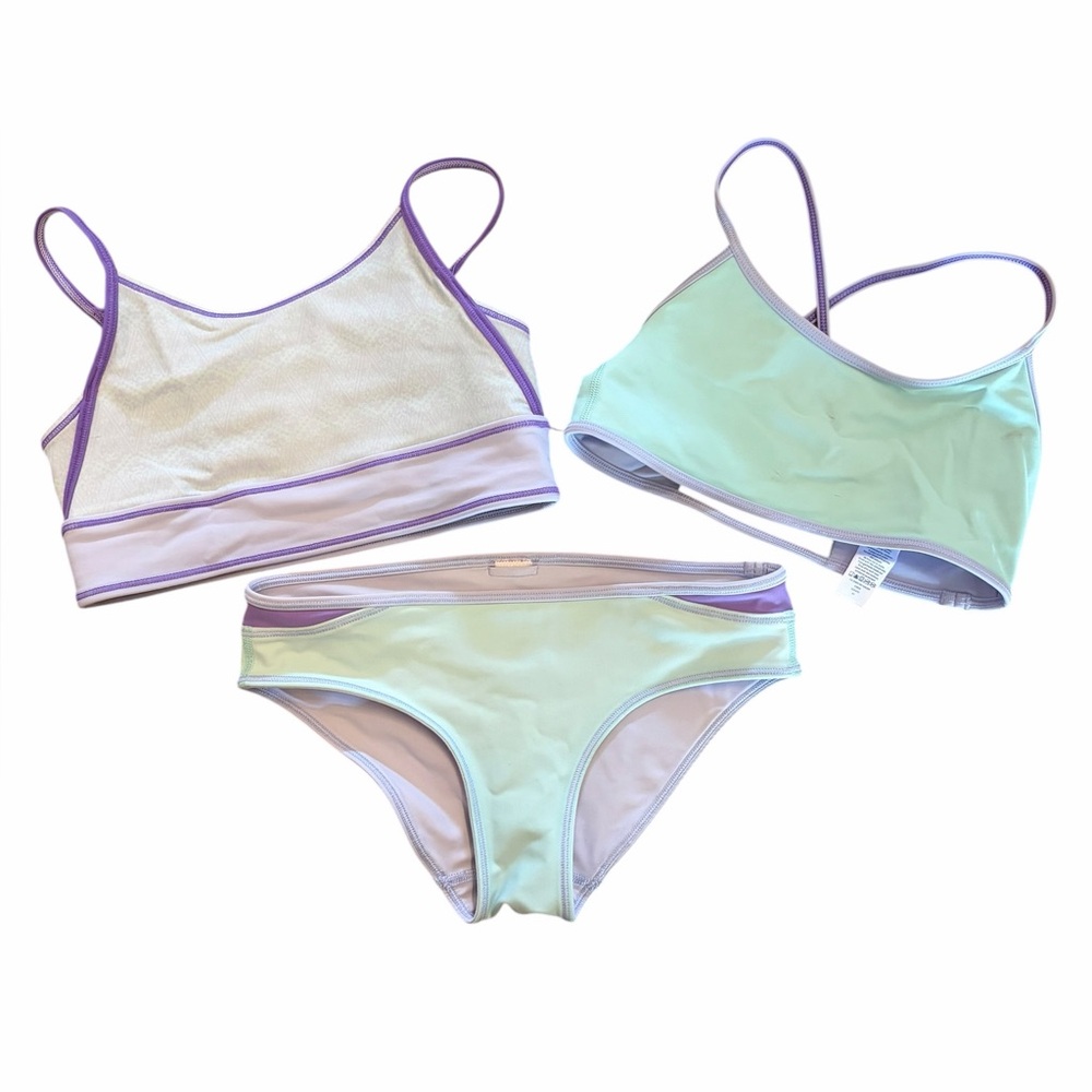 Ivivva Two Piece Swim Suit Size 8